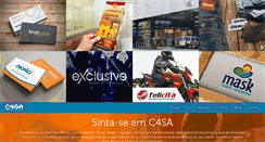 Desktop Screenshot of c4sa.com.br