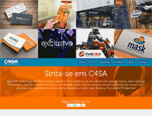 Tablet Screenshot of c4sa.com.br